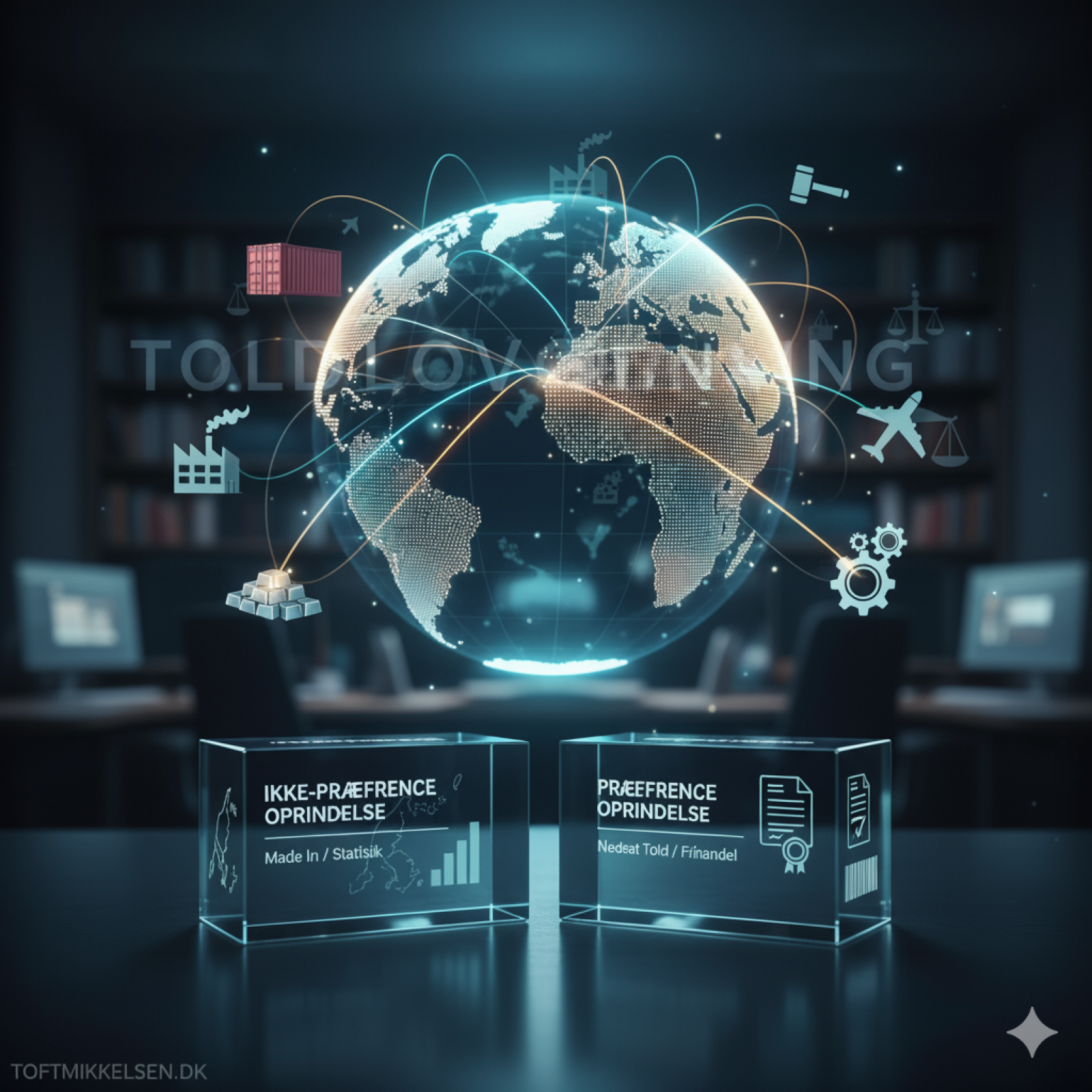 Oprindelsescertifikat  oprindelsesland  LTSD  Jesper Toft  Toft/Mikkelsen  oprindelse  EU Told  Præferenceoprindelse  Toldrådgiver  Toldgivning